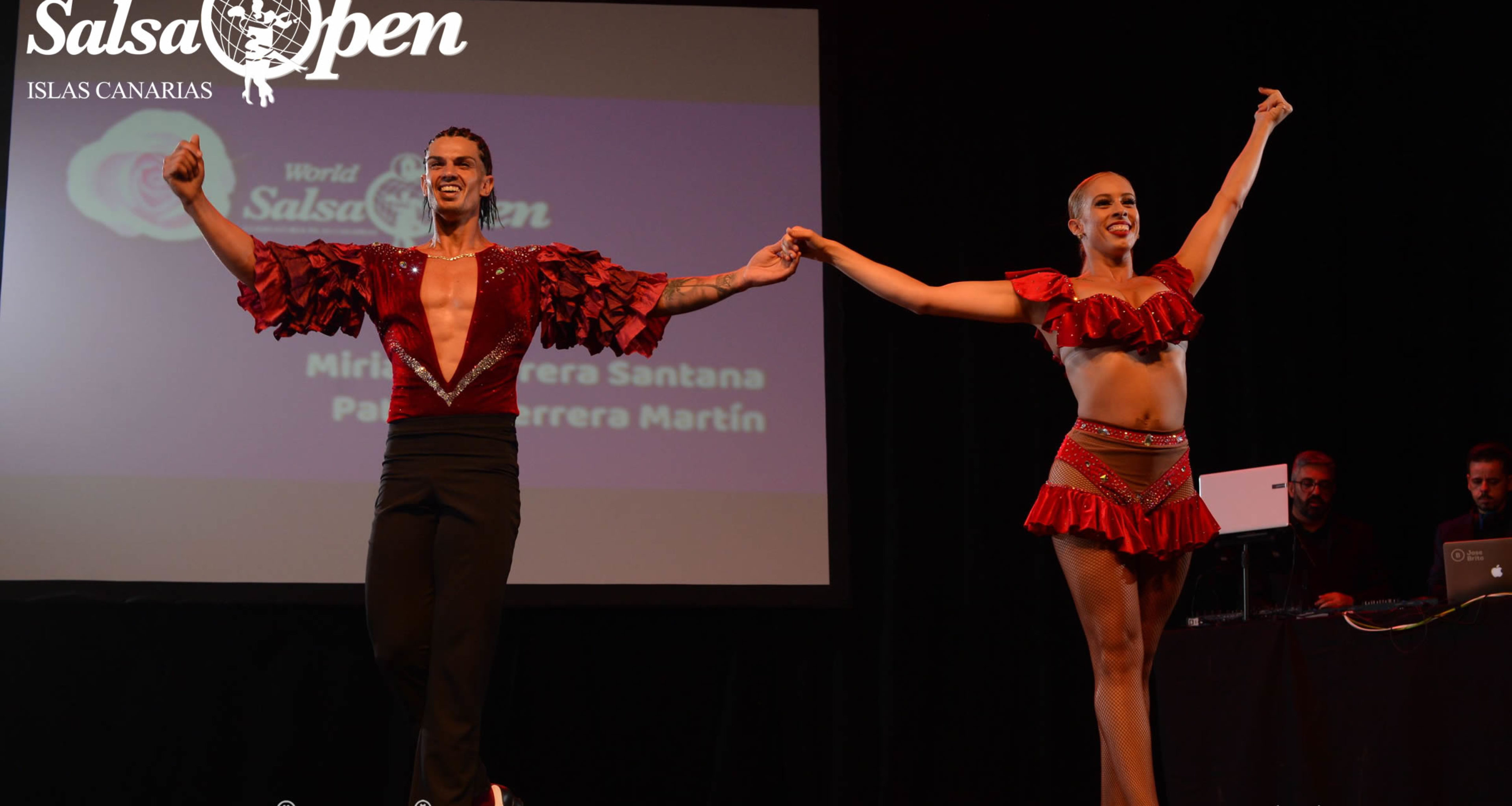 Patrick y Miriam Herrera se convierten en los nuevos reyes del Canarias Salsa Open