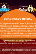 * * * Aplazado el evento Canarias Salsa Open y Megadancers 2023 *  *  *